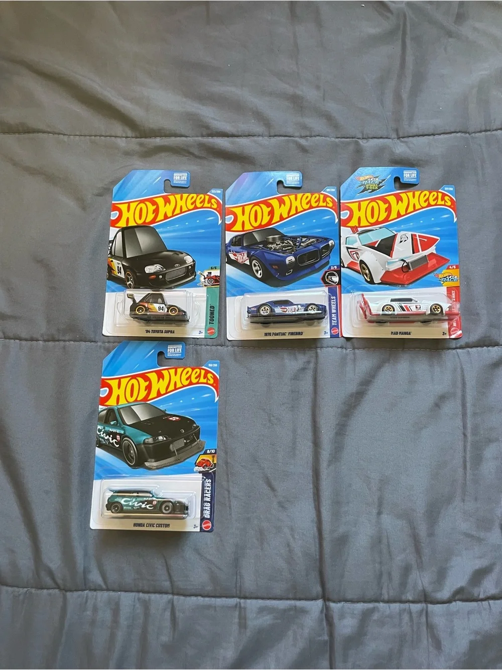 4 hotwheels